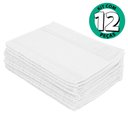 Ver imagem 3 de Kit 12 Peças Toalha de Lavabo Para Pintar e Bordar Aveludada Artesanalle Ponto Russo Dohler