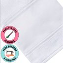 Ver imagem 2 de Kit 12 Peças Toalha de Lavabo Para Pintar e Bordar Aveludada Artesanalle Ponto Russo Dohler