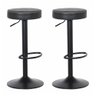 Kit 2 Banquetas Viena Alta Para Bar Balcão Bancada Pub Bistrô Cozinha Americana Giratória - 1