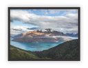 Ver imagem 1 de Quadro Decorativo Paisagens Variadas Moldura Preta Mod 26