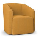 Ver imagem 4 de Poltrona Decorativa Orgânica Stella Max Bouclê Mostarda D03 - D'Rossi