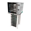 Ver imagem 3 de Forno Turbo Convec. Inox FCSB4E 220V + Bancada MES-004 + 8 Assadeiras - Venâncio
