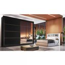 Ver imagem 3 de Guarda Roupa Sevilha 2 Portas de Correr Casal 6 Gavetas Mdf Mademarcs