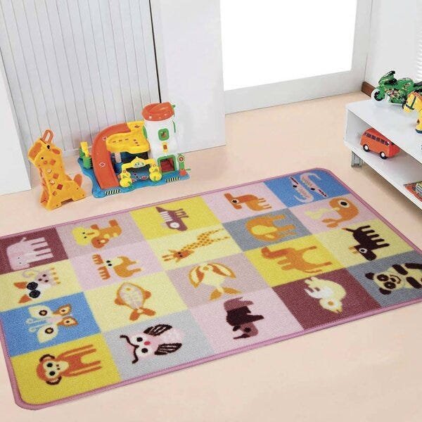 Tapete para Quarto Infantil Boucle Niazitex 50cmx90cm - 2