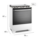 Ver imagem 6 de Fogao Electrolux 5bcs Fe5iw Efficient