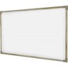 Quadro Branco Moldura Madeira 150X120Cm. Uv Mdf - 2