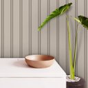 Ver imagem 2 de Papel de Parede Adesivo Ripado Silver Clamshell Gh Papel de Parede 2,5m