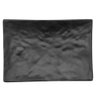 2 Pratos para Sushi Retangulares em Melamina 20x14cm Preto Gourmet Mix para Servir Comida Japonesa - 5