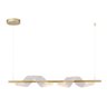 Pendente Led Ruban Ori 22w 3000k Dourado Fosco Nordecor - 1