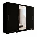 Ver imagem 1 de Guarda-roupa Casal Santiago 3 Portas 2 Gavetas com Espelho Caemmun