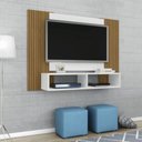 Ver imagem 2 de Painel Nilo P- Tvs 47 Sala de Estar Branco-ripado