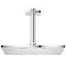 Chuveiro de Teto Quadrado 25,4cm com Braço 17,5cm 1 Jato Allure Cube 230 Grohe - 1
