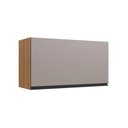 Ver imagem 1 de Armário Aéreo Cozinha 80 Cm 1 Porta Basculante Quiditá Montana/fumê