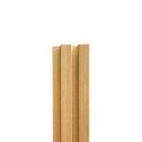 Ver imagem 1 de Painel Ripado Orus Wide Poliestireno 2,1x10,3x285 - Amarelo