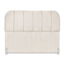 Ver imagem 3 de Cabeceira Cama Box Queen 160 Cm Estofada Revestida em Linho Premium