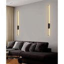 Ver imagem 5 de Luminaria Arandela Perfil Led Slim Fit 3 em 1 Luz Indireta Moderna Parede Decoraçao Quarto Sala