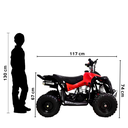 Ver imagem 2 de Adv Mini Quadriciclo 49cc Xw-a28