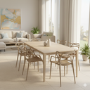 Ver imagem 1 de Conjunto 6 Cadeiras Allegra Nude