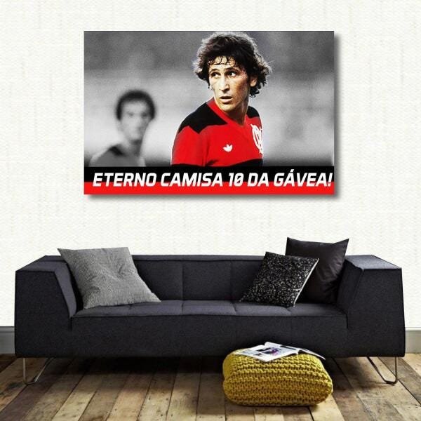 Flamengo 01 a 15 - Futebol - Placa decorativa MDF - Quadro parede