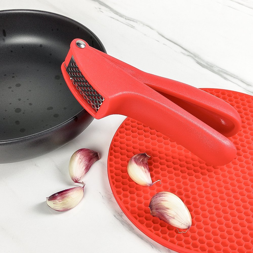 Ver imagem 2 de Espremedor De Alho - Vermelho