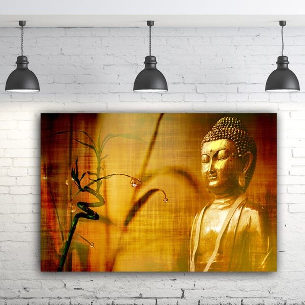 Quadro Decorativo Buda Yoga Clínica Escritório Recepção A10 - 1