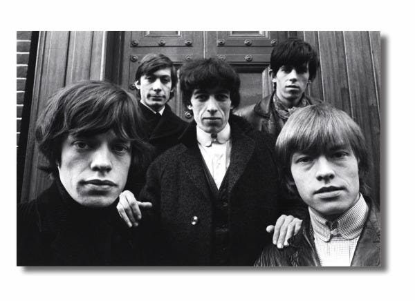 Quadro Decorativo - Rolling Stones - Retrô - Tela em Tecido - 2