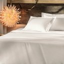 Ver imagem 3 de Jogo de Cama Solteiro Completo Altenburg Toque Acetinado Bege Porcelana