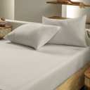 Ver imagem 2 de Jogo de Cama Solteiro Completo Altenburg Toque Acetinado Bege Porcelana