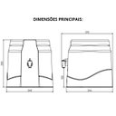 Ver imagem 2 de Suporte para Garrafão 20l Branco - Herc