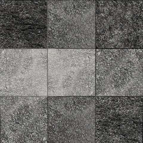 Pedra Natural Hitam 20x20 - 1m²