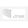 Rodape Branco Liso Slim 10cm R52910 - Br - 1