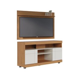 Rack Bancada Ambiente Yara e Painel para Tv Maia Freijó Off White – Colibri - 2