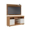 Rack Bancada Ambiente Yara e Painel para Tv Maia Freijó Off White – Colibri - 2