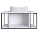 Ver imagem 5 de Gabinete para Banheiro Suspenso Industrial com Cuba Berlin Branca Branco