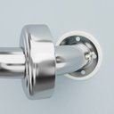 Ver imagem 4 de Barra de proteção para lavatório de canto em aço inox - Barracerta