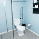 Ver imagem 3 de Barra de apoio Articulada 70 cm em aço inox lado esquerdo - Barracerta