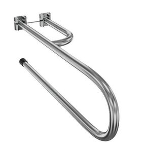 Barra de apoio Articulada 70 cm em aço inox lado esquerdo - Barracerta