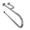 Barra de apoio Articulada 80 cm em aço inox lado esquerdo - Barracerta - 1
