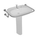 Ver imagem 2 de Barra de proteção para lavatório Modelo U em aço inox - Barracerta