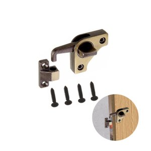 Trinco Inteligente 40mm Fumê Para Porta De Correr