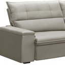 Ver imagem 6 de Sofá Retrátil Reclinável para Sala 4 Lugares 270cm Niels F04 Veludo Bege - Lyam Decor