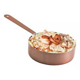 Kit 2 Mini Frigideira Inox Servir Decorar Panelinha 11,5cm - 4