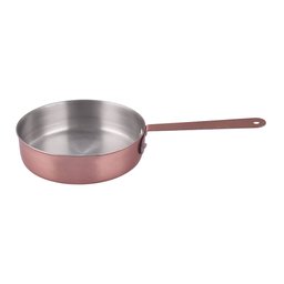 Kit 2 Mini Frigideira Inox Servir Decorar Panelinha 11,5cm - 2