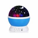 Ver imagem 3 de Luminária Infantil Projetor Abajur Criança Estrelas Azul