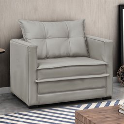 Poltrona Cama Retrátil Solteiro Milenni Veludo B03 - D'rossi - 2