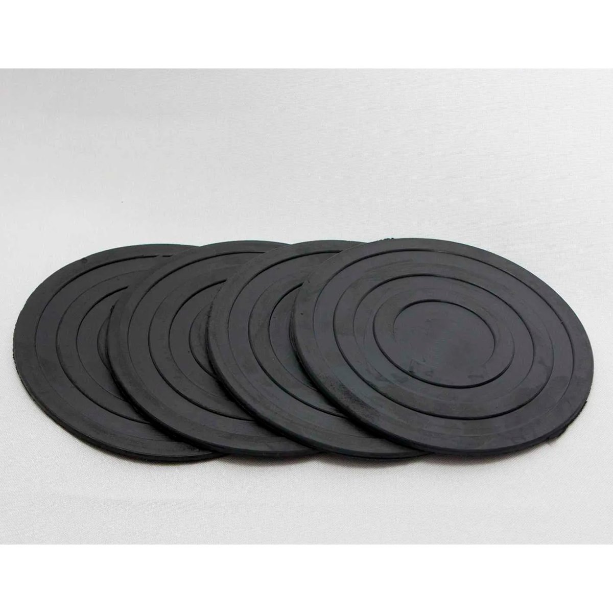 Kit com 4 Protetor Tampa para Ralo Borracha 20cm - 4