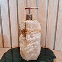 Ver imagem 1 de Saboneteira Ônix Bruto - Dourado