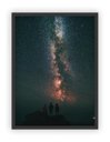 Ver imagem 1 de Quadro Decorativo Paisagens Variadas Moldura Preta Mod 25