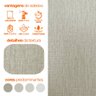 Papel de Parede Adesivo Lavavel Textura Tecido Palha Cinza Lima - 2