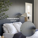 Ver imagem 5 de 40 Ripas Shiplap Rbl em Mdf Cru para Decorações 90 X 10